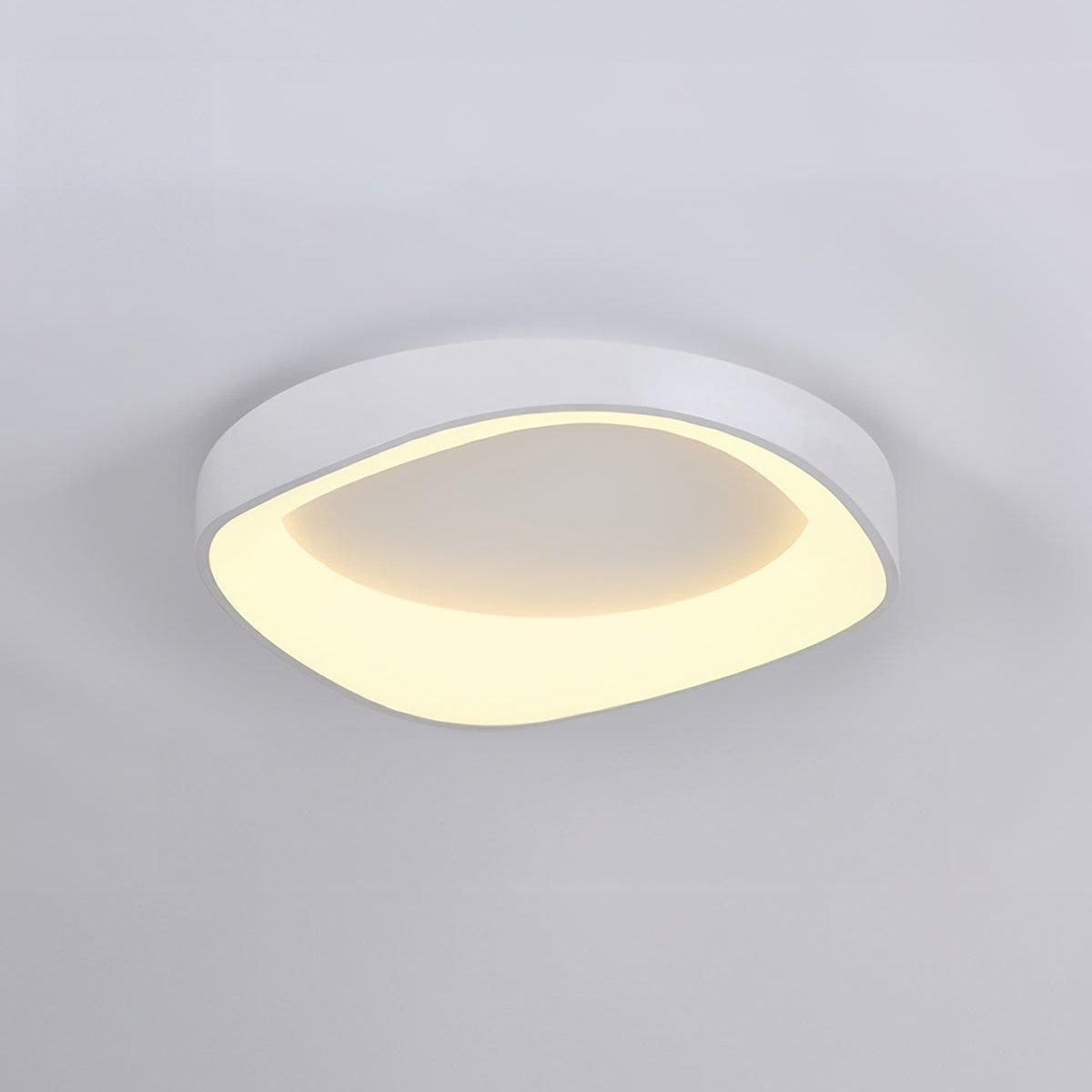 Plafón LED Nórdico Efecto Veta de Madera, 40 o 50 cm